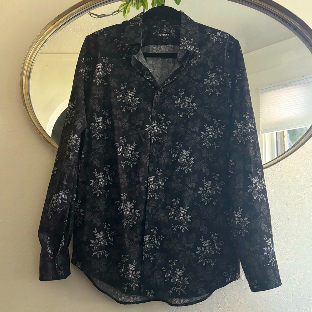 Extra slim Black express shirt